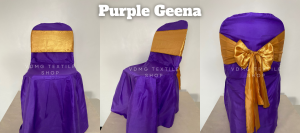 Chair Cover Monoblock Cover Catering Geena Gina Fabric