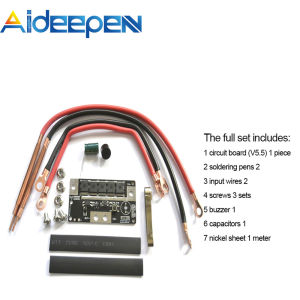 Aideepen เครื่องเชื่อม DC 12V 18650แบตเตอรี่ลิเธียม5MOS จุดเมนบอร์ด5th Gear Diy