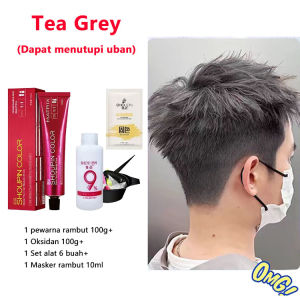 [Warna populer terbaru 2024] Dapat menutupi uban Rambut Permanen Hazelnut Abu-abu chestnut ash Pewarna Coklat Tanpa Pemutih Pewarna Herbal Bebas Pewarna Rambut 6 Potong Set Warna Muda dan Bergaya Pengiriman 24 Jam