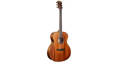 Bromo BAT2M Elegant Brown Acoustic Guitar with Mahogany Body and Nylon Strings