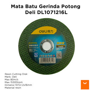 Mata Batu Gerinda Potong Deli DL1071216L Gurinda