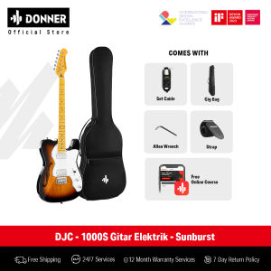 Donner DJC - 1000S Gitar Elektrik - Sunburst