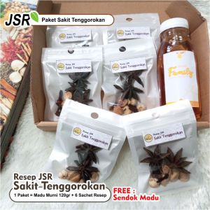 [ Paket JSR ] SAKIT TENGGOROKAN  TEH HERBAL untuk MENGOBATI NYERI  SAKIT  KERING dan IRITASI pada TENGGOROKAN   100% REMPAH ALAMI  MURAH dan PRAKTIS