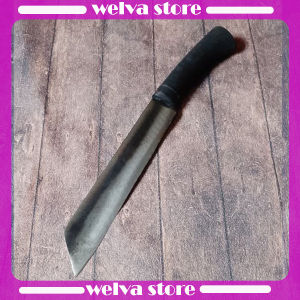 Pisau Dapur Baja Panjang Asli Buatan Pengrajin Banten