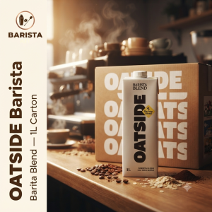 Oatside Oat Milk Bundle Barista Blend Chocolate Coffee Oat Latte Plant Based Vegan for Coffee 1L 6 Pack 200mL 24 Pck