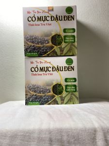 Cỏ mực (combo 2 hộp 40 gói/hộp) trà túi lọc cỏ mực đậu đen Bảo Khang thanh lọc cơ thể giải độc gan bổ thận tốt cho tim mạch