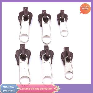 Graceful 6ชิ้นซิปอเนกประสงค์แบบทันทีชุดซ่อมซิปเปลี่ยนซิปสำหรับเย็บ DIY
