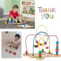 (ของแท้ USA) ของเล่นลูกปัดเขาวงกต ของเล่น มอนเตสซอรี่ Melissa & Doug Deluxe Bead Maze บังคับมือ รุ่น 2281. 