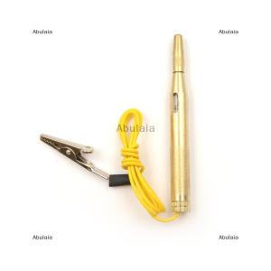 [COD] Abulaia ปากกาทดสอบแบตเตอรี่วงจรไฟฟ้าวงจรไฟฟ้าวงจรไฟฟ้า6-24V ปากกาทองแดง