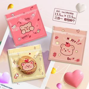 Plastik Klip Cookies Aksesories Ziplock Lucu Size 135x135 cm