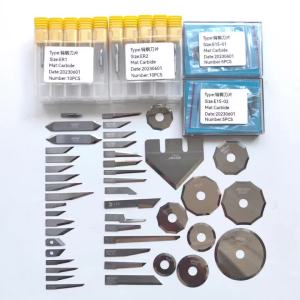 IECHO E15-02สั่นมีด Jingwei Jwei J206 J208สั่นสะเทือนใบมีด CNC ดิจิตอลแบนไวนิลเครื่องตัดกระดาษเครื่องตัด