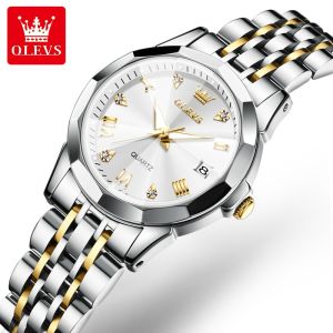OLEVS 9931 Women Watches Luxury Waterproof Quartz Wristwatch Ultra-thin Lady Quartz Watch Luxury Girl Timepieces