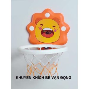 Bóng rổ cảm biến có tích hợp bộ tính điểm - GIÚP BÉ CÓ CHIỀU CAO VƯỢT TRỘI