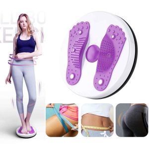 Magnetic Therapy Waist Exercise Twister Home Exercise Fitness Twist Waist Plate Foot Massage Board