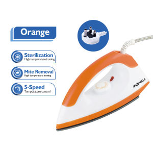 MEEVIDA 1300W Non Stick Soleplate Handheld Electric Iron Portable Travel Garment Cloth Irons With Comfortable Hand Hold Seterika Baju 烫斗