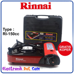 Kompor Portable Kompor Camping Rinnai RI 150 CC - PASTI ORIGINAL
