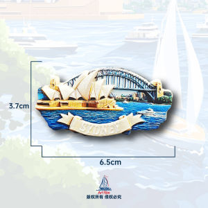[Magnet]Designer Sydney Refrigerator Magnet Australia Landmark Opera House Building