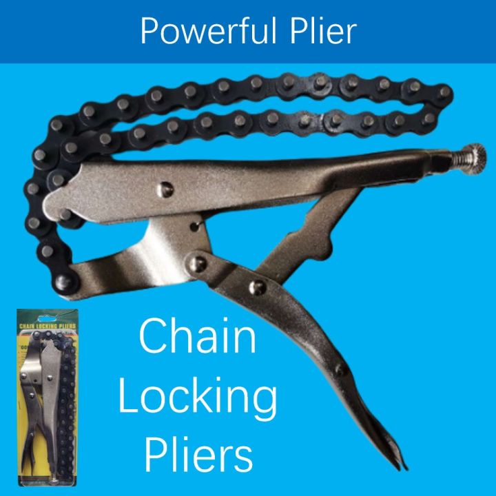 MJ Machinery Powerful Plier Chain Locking Pliers Filter Element