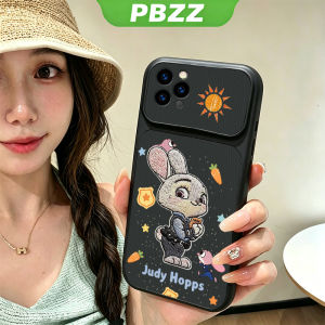 PBZZ Case for iphone 12 pro max 13 pro max 11 pro max 12phone casing Softcase shockproof Cover new design aesthetic cute rabbit black for boys KNTZ3