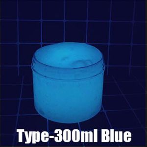 【Safe Materials】New Type Luminous Mud Foaming Glue Luminous Mud Slim Mud Childrens Toys Decompression Toys Luminous Sand Stone Fluorescent Super Luminous Particles Glow in the Dark Pigment for DIY Epoxy Resin Mold Fillings