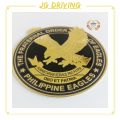 【Customer favorite】 JD Bendable Motor Eagles Emblem Motorcycle Car Colorfast Badge The Fraternal Order of Eagles Emblem Eagles Logo KUYA Emblem. 