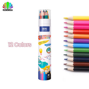 Pensil Warna Erasable Colour Pencil 12/24/36/48 Colours Drawing Pencil Set For Beginner Coloring Drawing Sketching Pensel warna 彩铅