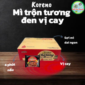 MÌ TRỘN TƯƠNG ĐEN KORENO HÀN QUỐC VỊ CAY ĐẬM ĐÀ!!!