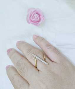 CINCIN TITANIUM WANITA MEWAH  AKSESORIS WANITA BAHAN TITANIUM