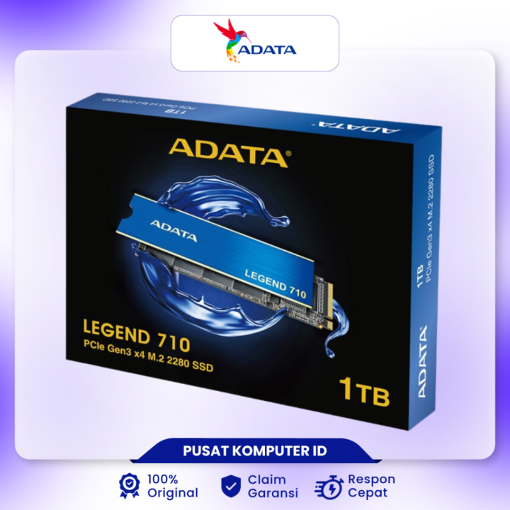 SSD ADATA Legend 710 1TB NVME Pcie Gen3x4 2280 SSD Lazada
