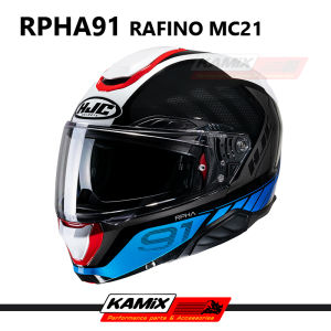 หมวกกันน็อค HJC รุ่น Rpha91 RAFINO ยกคาง มีแว่นกันแดด แถมฟรี แผ่นกันฝ้า