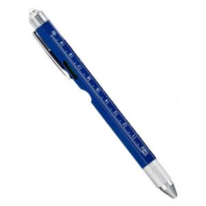 7 in 1 Multitool Tech Tool Pen Ballpoint Pen Screwdriver Pen Multitool Pen with Keychain Ruler Metal Tool Pen for Man