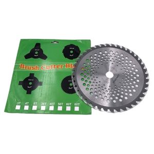 Durable 10" Trimmer Blade 40 Teeth Carbide Circular Blade for Grass Cutter