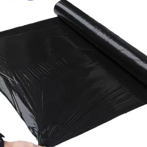 【COD】Plastic Mulch Film Agriculture Film Vegetable Planting Plastic 80CM X 600M (1 roll black) Weeding Film Thermal Insulation Film