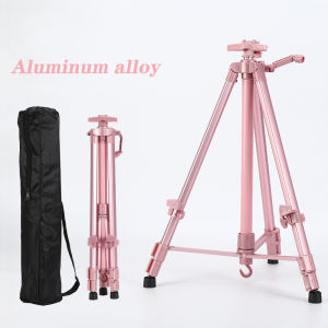 Foldable Artist Easel Sketch Stand Adjustable 50-150CM Metal Display Easel Painting Drawing Stand with Carrying Bag Art Supplies