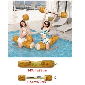 730Baby Inflatable Hammock Floating 4in1 Way Easy Float Water Lounge Bed Mattress Swimming Pool Float Beach Row Drifter Water Exercise Saddle