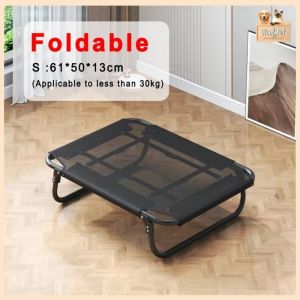 CHLOCH Large Elevated Pet Dog Bed Comfortable Breathable Mesh Cooling Mat Washable Foldable Bed For Dog Cat