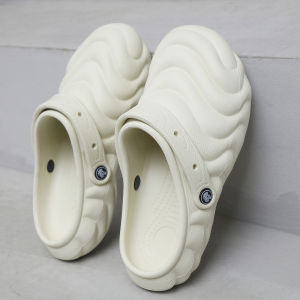 【FF】 Women  Waves Design Thick-soled Casual Clog For Men and Women