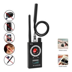 (Local Seller) KEBETEME Multi-function Detector 1MHz-6.5GHz GSM Wireless Camera Audio Bug Locator Signal Lens RF Tracker