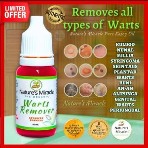 Nature s Miracle Original WARTS REMOVER Remove Skin Foreign Matter Skin Cleansing Herbal Herbal Oil