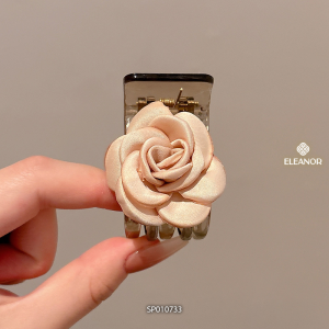 Kẹp tóc nữ càng cua Eleanor Accessories hình hoa nhiều màu phụ kiện tóc kẹp tóc 10730