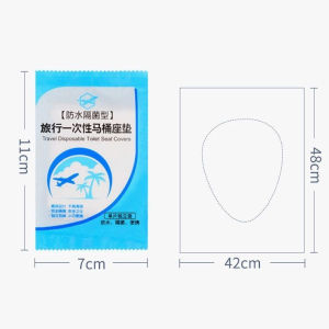 Disposable Toilet Seat Cover/ Waterproof Travel Toilet Seat Cover Paper/ Hygiene Toilet Toilet seat portable toilet seat clean hygienic sterile disposable toilet seat disposable toilet seat travel support cash on delivery