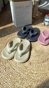 Luradi Summer MenS And WomenS Thick-Soled EVA Non-Slip Outdoor Flip-Flops Beach Sandals