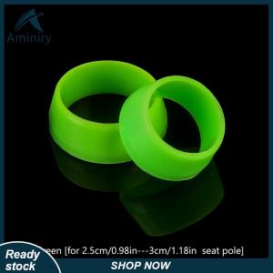Aminiry[Love sports] 1PC Xe Đạp Silicone không thấm nước xe đạp leo núi ghế bài bảo vệ xe đạp ghế bài cao su vòng bụi Bìa