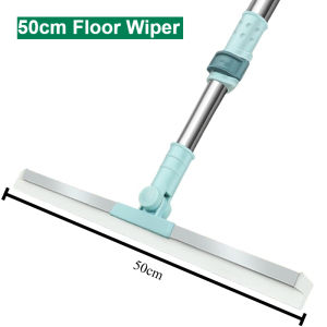 Wet And Dry Use 180 Rotatable Floor Wiper Multi-purpose Household Mop Silicone Sweepers Mop