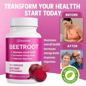 💥Best Sold💥Beet Root Powder Capsules Supports Cardiovascular  Boosts Immunity Supports Detoxification High Potency Herbal Extract Supplement Nitric Oxide Booster Beetroot Capsules For Natural Energy  Endurance Support