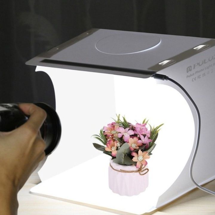 Folding Mini Camera Light Box Waterproof 6 Colors Backdrops LED ...