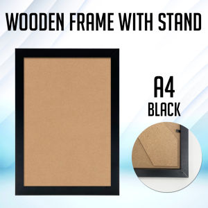 Magic photo Wooden Frame Natural Wood | White | Black A4 | 7in | 6in