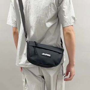 Simple Oxford cloth small crossbody bag new trendy and stylish casual shoulder bag large-capacity dumpling bag