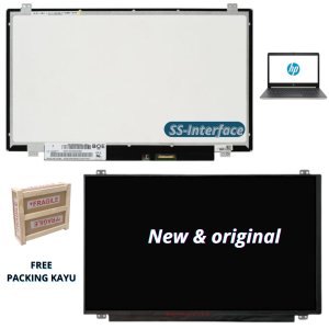 LAYAR MONITOR LCD LAPTOP HP 240 G6 PROBOOK 240 G6 NT140WHM-N41 V8. 1 NOTEBOOK PANEL SCREEN