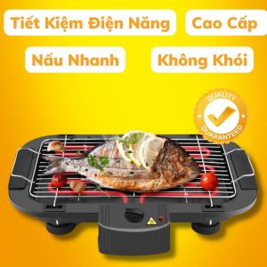 Bếp nướng điện không khói bếp nướng không khói bếp nướng điện - Lò nướng điện đa năng bếp nướng điện đa năng vỉ nướng điện máy nướng thịt đồ gia dụng trong nhà